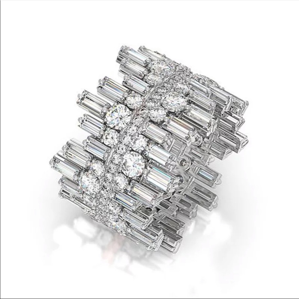 New Women’s 925 Silver Beautiful Sapphire Ring - Picture 9 of 10